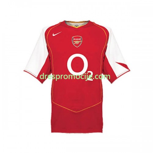 Arsenal 2004 Dres Retro Domaći Kratkih Rukava Arsenal 2004 Dres Retro Domaći Kratkih Rukava